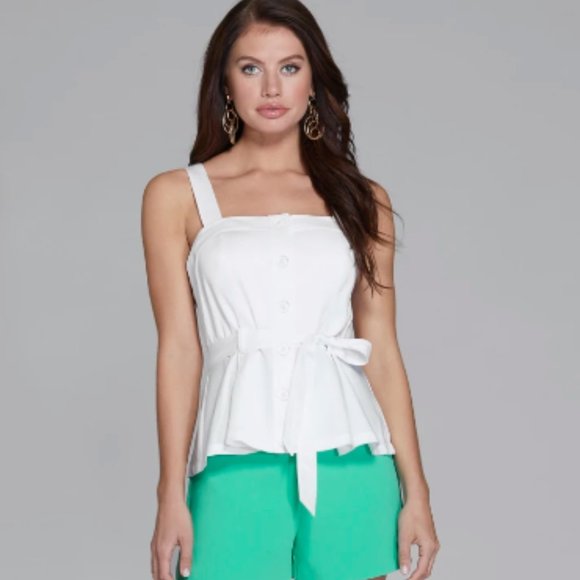 Marciano Los Angeles Genovesa Button Top - Picture 3 of 10